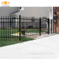 Best-selling beautiful decorative iron pipe home fence